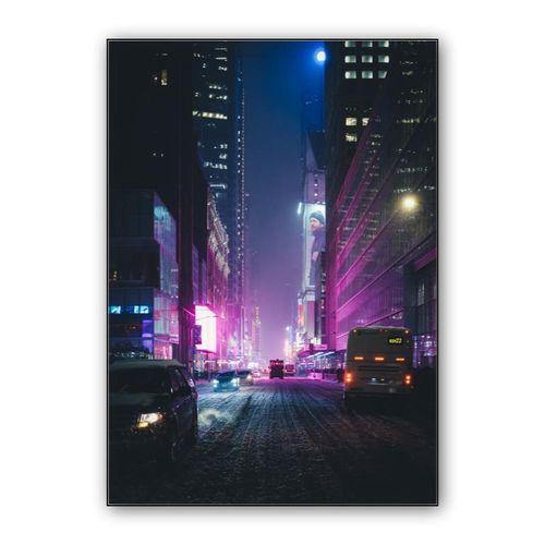 City Traffic wall art poster