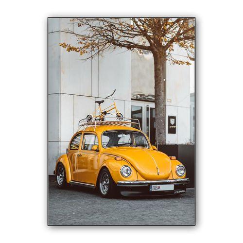 Volkswagen Beetle wall art poster