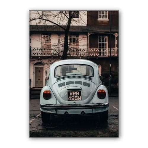 Volkswagen Beetle wall art poster
