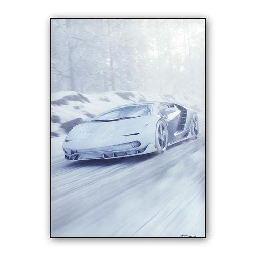 Lamborghini Centenario wall art poster