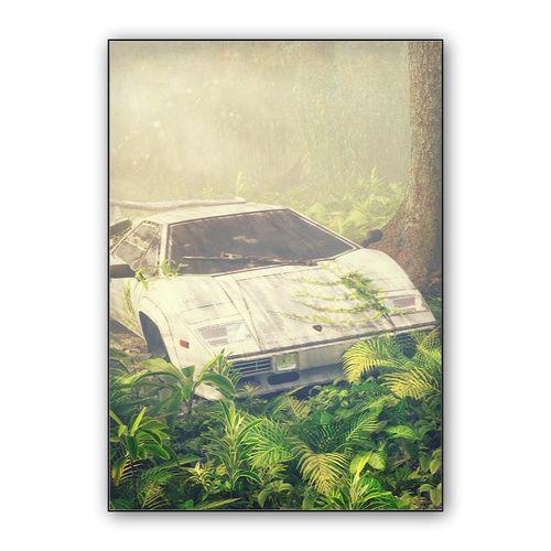 Lamborghini Countach wall art poster