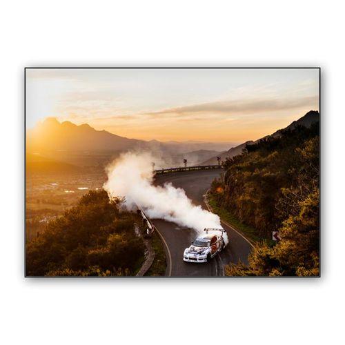 Drifting Mazda RX-8 wall art poster