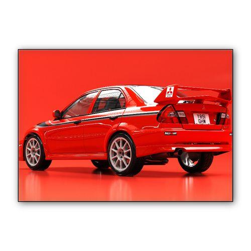 Mitsubishi Lancer Evo VI TME wall art poster
