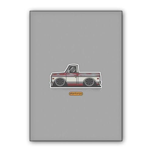 Chevrolet C20 wall art poster