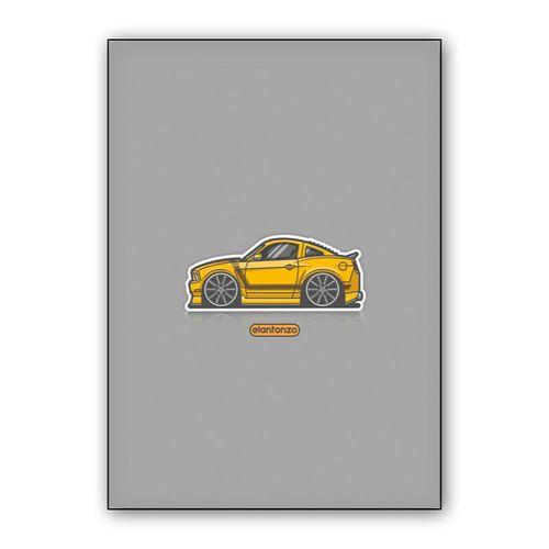 Ford Mustang GT wall art poster