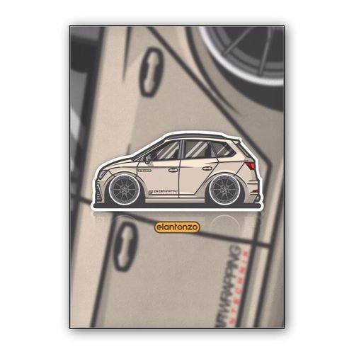 Seat Leon wall art poster