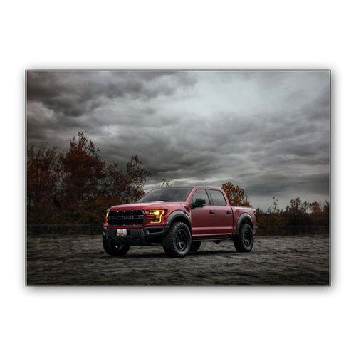 Ford F-150 Raptor wall art poster