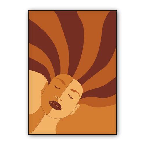 CHOCOLATE LADY wall art poster