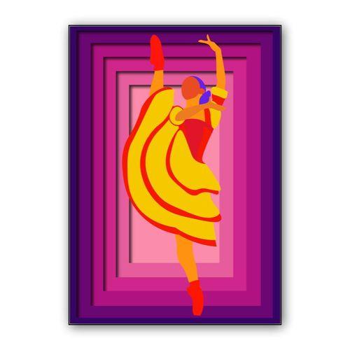 DANCER wall art poster