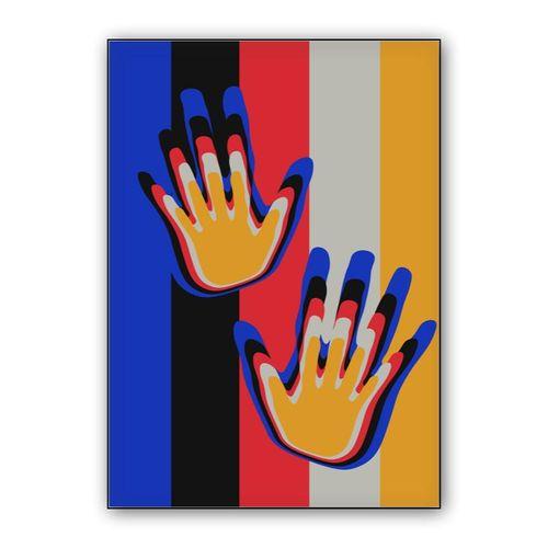 HANDS wall art poster