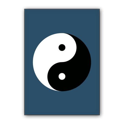 YIN AND YANG wall art poster