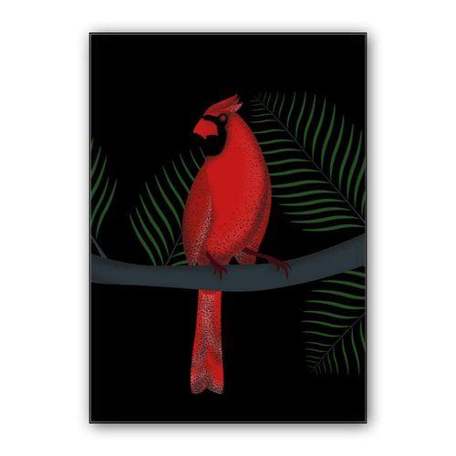 RED or BIRD wall art poster