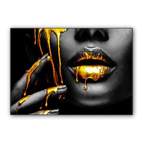 Black & Golf Face wall art poster