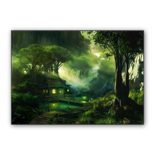 Green Nature wall art poster