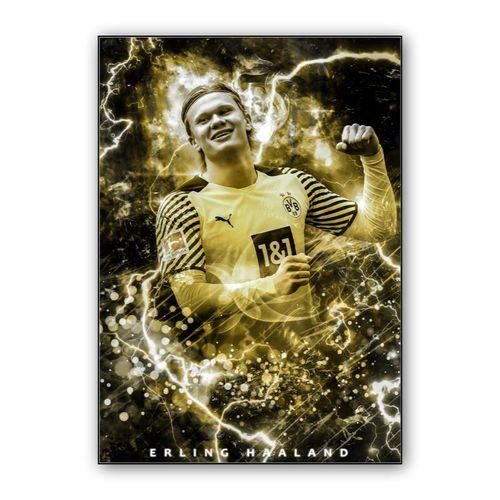 Erling Haaland wall art poster