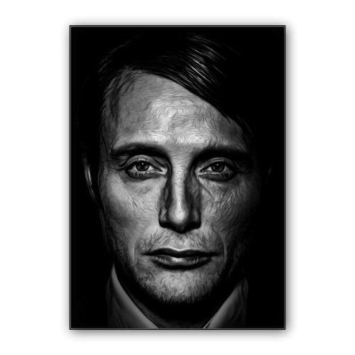 Hannibal Lecter wall art poster