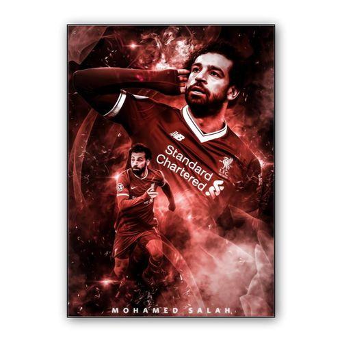 Mo Salah Liverpool wall art poster