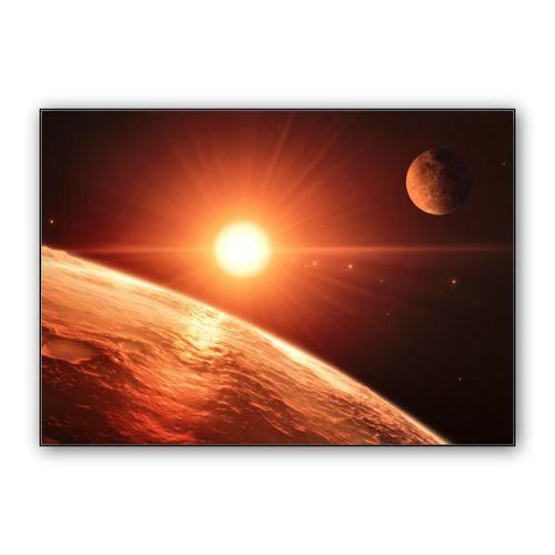 Sun and Planets wall art poster