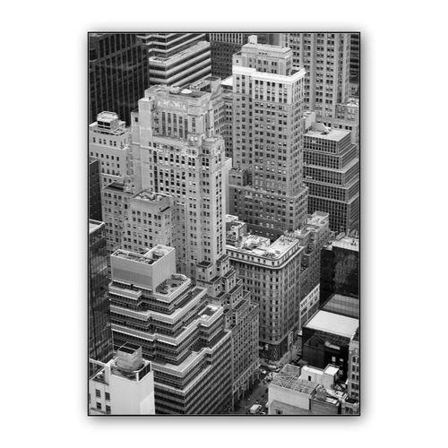 New York in black and white wall art poster
