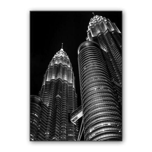 Petronas Twin Towers Canvas wall art poster