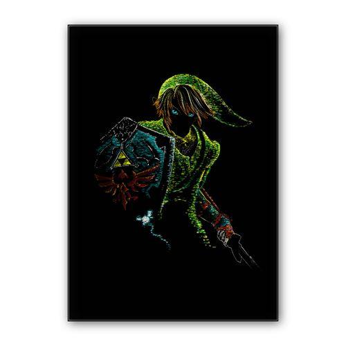 Linkpressionist wall art poster