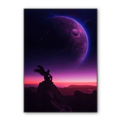 Broken angel wall art poster