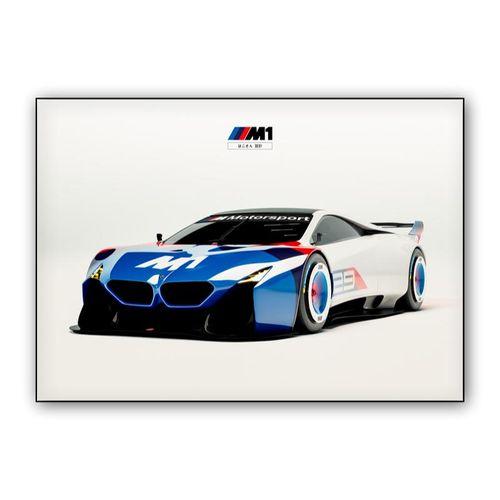 BMW M1 Concept wall art poster