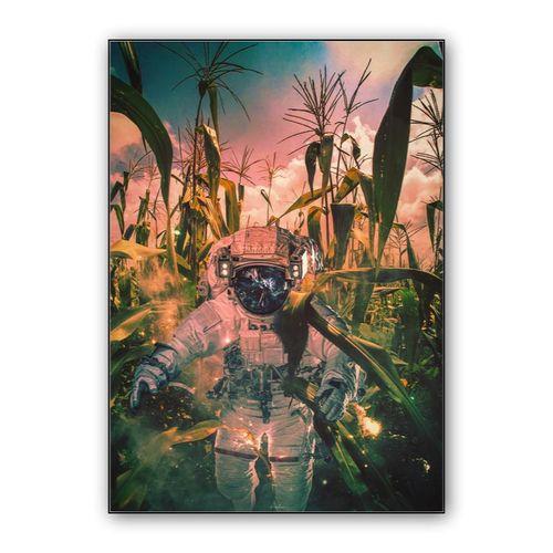 Among the fields wall art poster