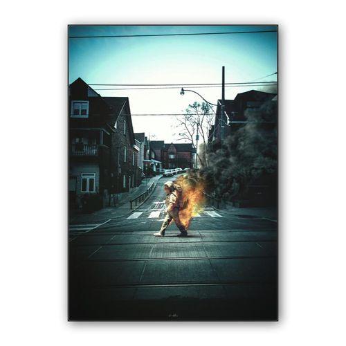 Better to burn wall art poster