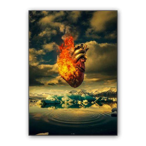 A Cold Heart wall art poster