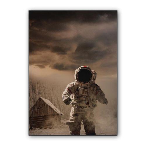 Darkness lines the way wall art poster