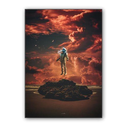 Rise up again wall art poster