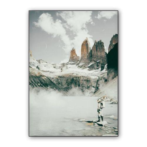 When I discover who I am, I'll be free wall art poster