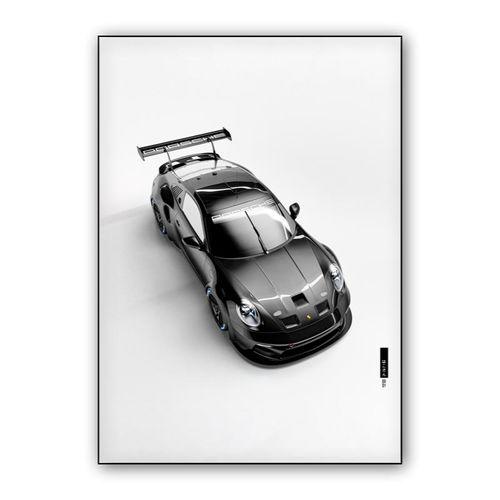 Porsche 992 GT3 Cup wall art poster