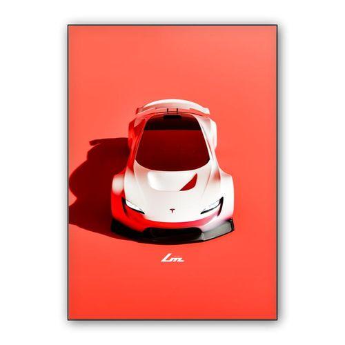 Tesla LM wall art poster