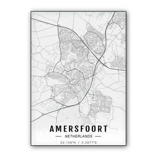 Amersfoort map wall art poster
