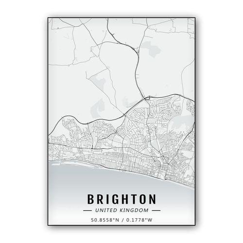 Brighton wall art poster