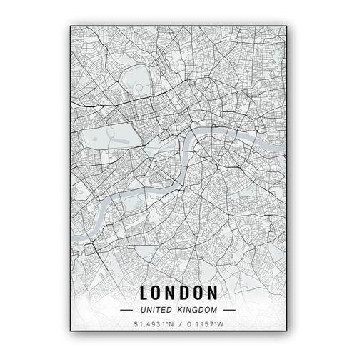 London map wall art poster