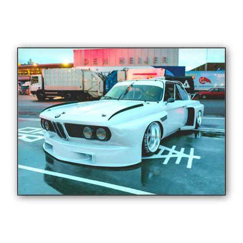BMW E9 3.0 CSL wall art poster