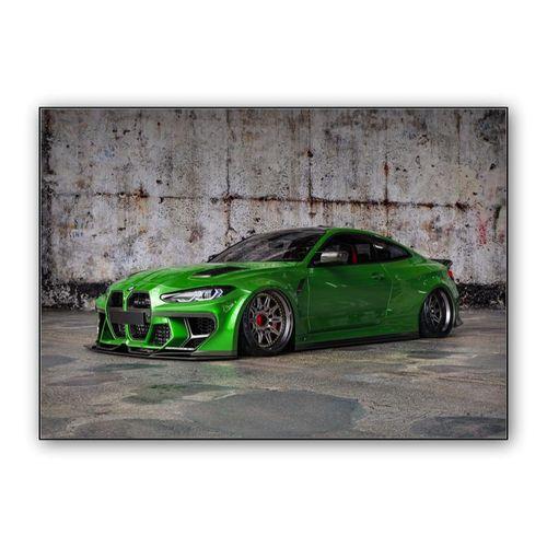 BMW G22 M4 wall art poster