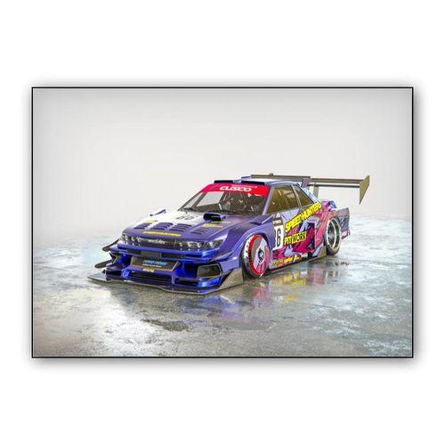 Nissan S13 Silvia wall art poster