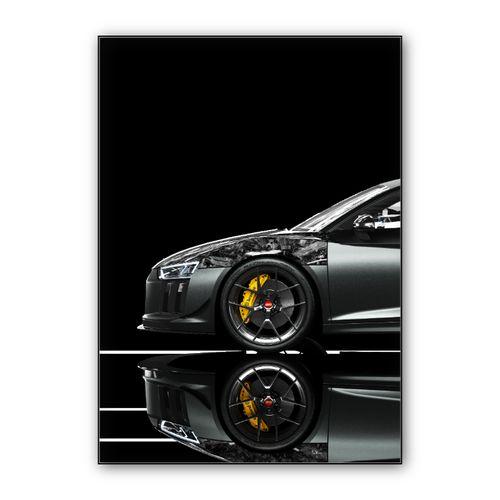 Audi R8 Vorsteiner  ( Side 1/2 ) wall art poster