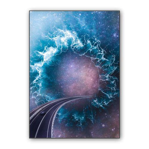 Galaxy Bridge wall art poster