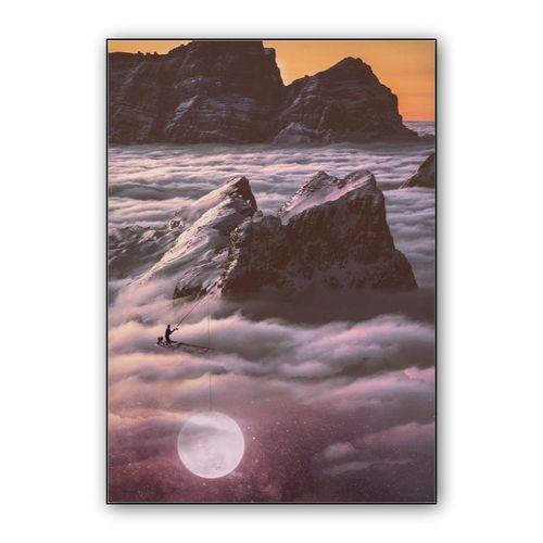 Sky Fishing wall art poster