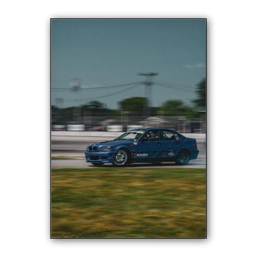 BMW E46 3 series wall art poster