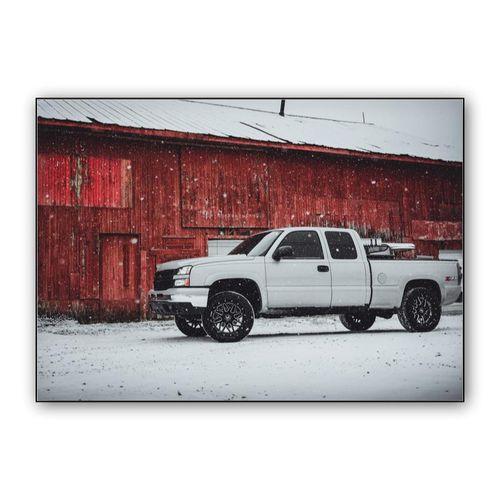 Chevrolet Silverado z71 wall art poster