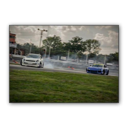 Drifting cars wall art poster