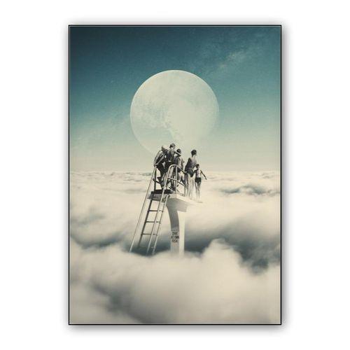 Dive at Your Own Risk wall art poster