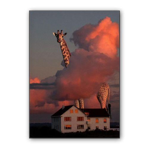 Dream house wall art poster