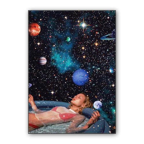 Pool wall art poster